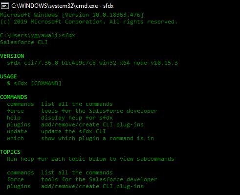 Install Salesforce command line interface